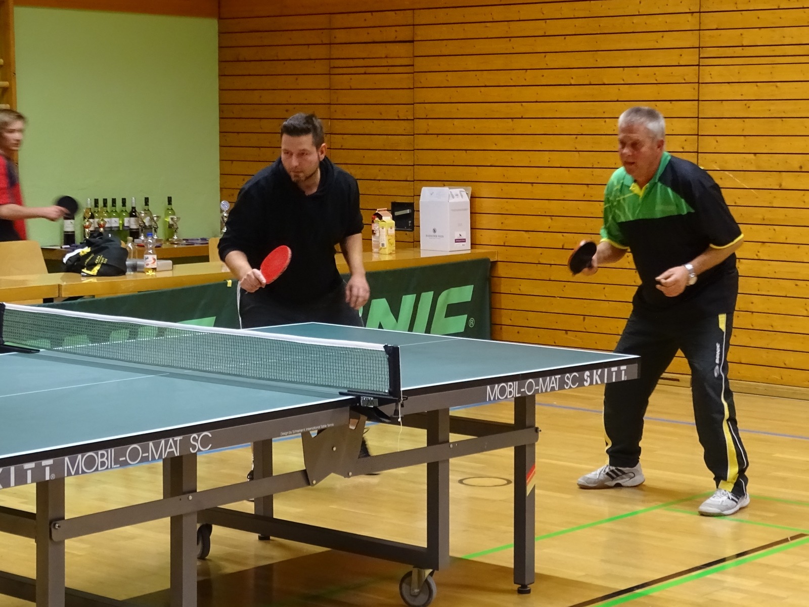 TT_TV2823 Tischtennis-Spielszene beim Punktspiel des TV Wolfenweiler-Schallstadt 2015