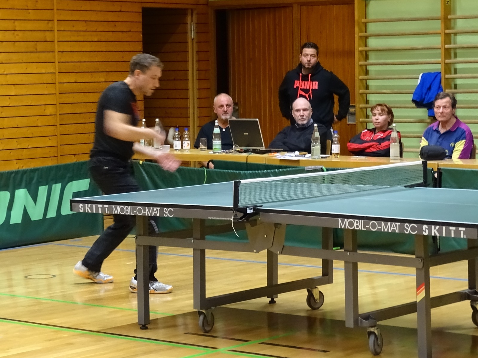 TT_TV2830 Tischtennis-Spielszene beim Punktspiel des TV Wolfenweiler-Schallstadt 2015