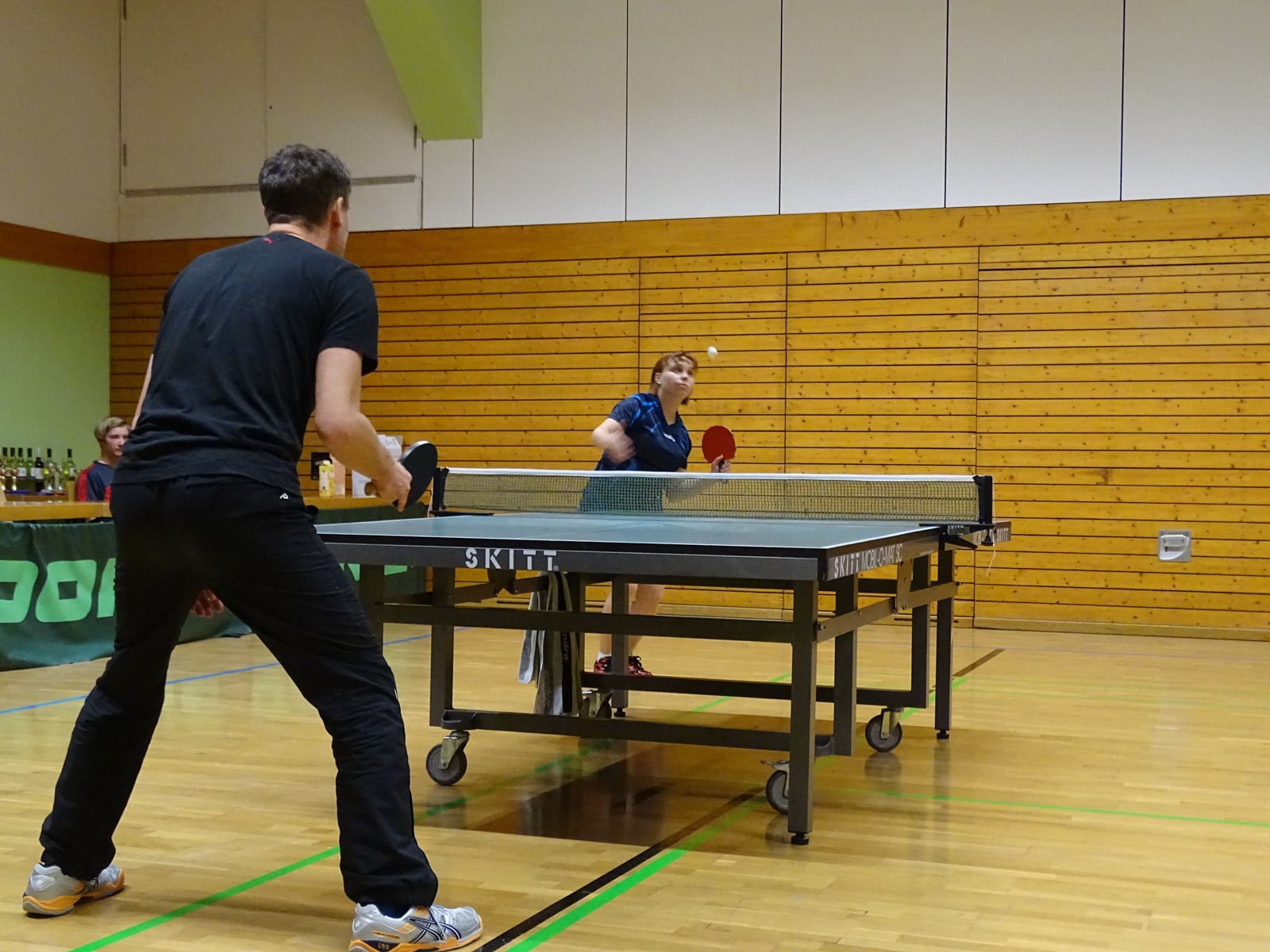 TT_TV2842 Tischtennis-Spielszene beim Punktspiel des TV Wolfenweiler-Schallstadt 2015