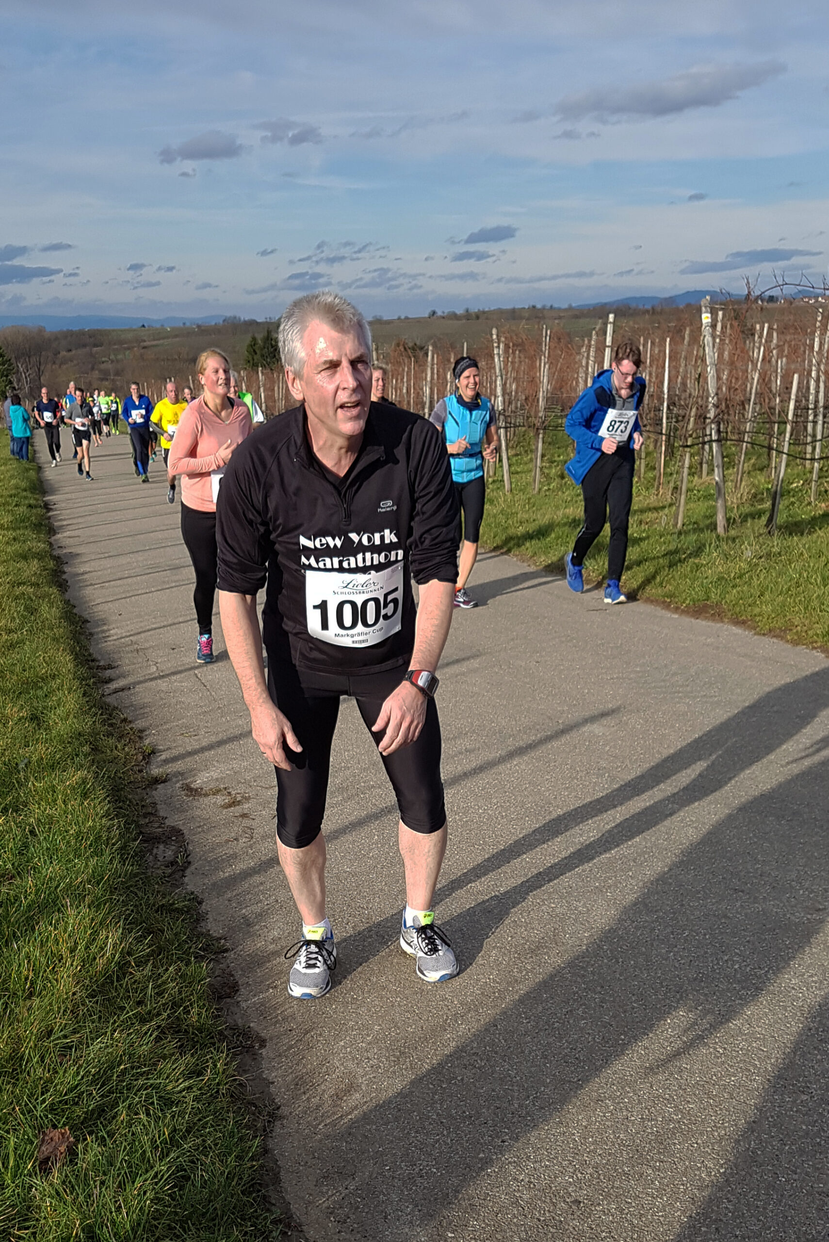 laeufer_2017_06_gross Läuferinnen und Läufer der Laufgruppe des TV Wolfenweiler-Schallstadt bei einem Wettkampf 2017